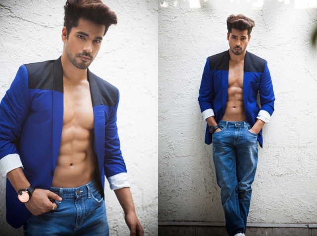 Gautam Gulati pri svojej práci modela